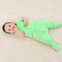 Apple Green Bamboo Toddler Sleeping Bag 0.5 TOG