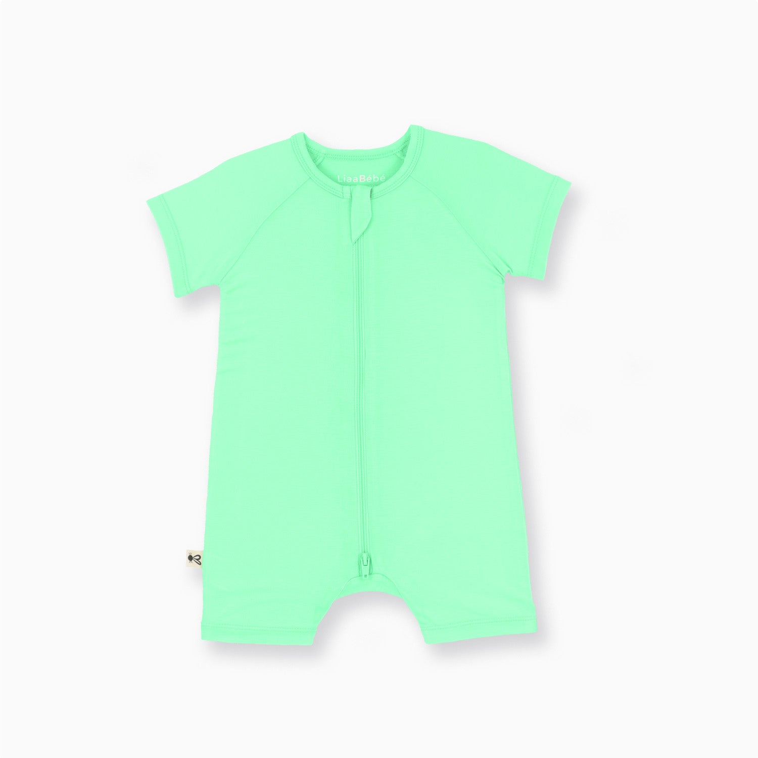 Bamboo Summer Romper | Green - LiaaBébé™ – LiaaBebe