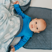 Baby Ice Grey – Stormy Night Bamboo Blanket 1.5 TOG