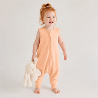 Light Papaya Bamboo Toddler Sleeping Bag 2.5 TOG